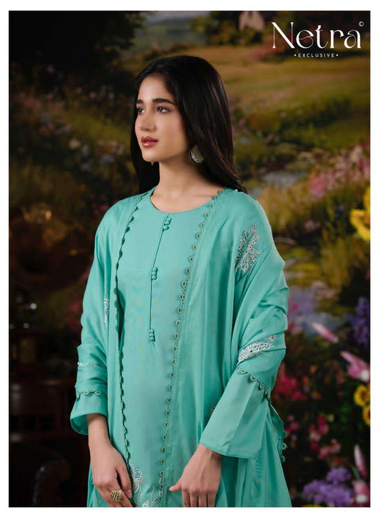 Netra Janaya Cotton Dress Material - Amrah Wholesale