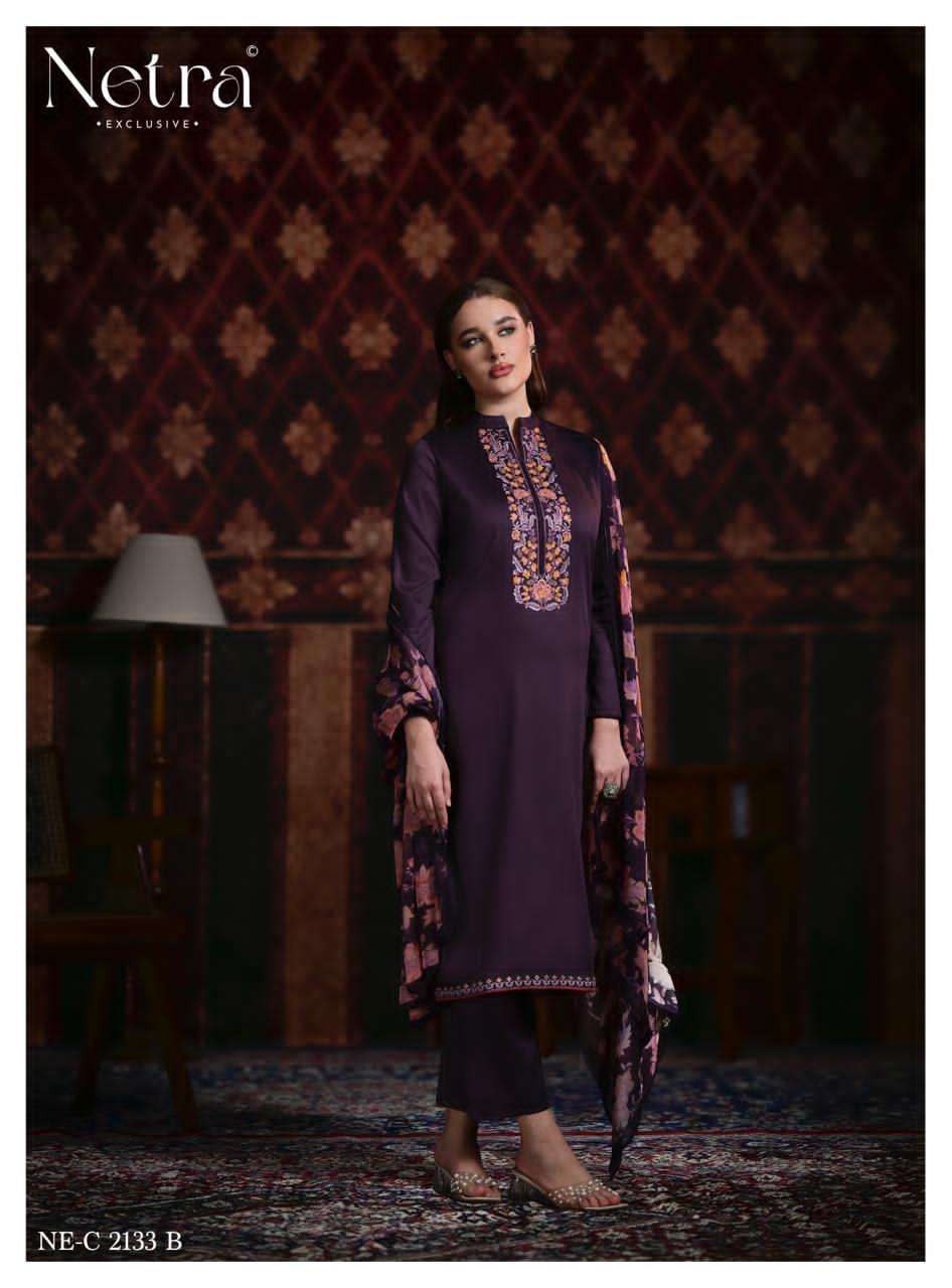 Netra Exclusive Jasira Salwar Suit Set Wholesale Catalogue - Amrah Wholesale