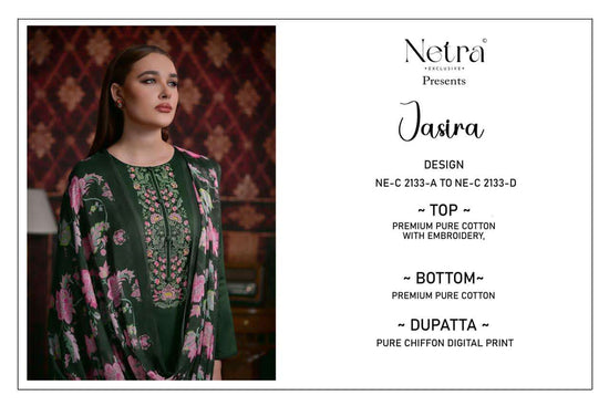 Netra Exclusive Jasira Salwar Suit Set Wholesale Catalogue - Amrah Wholesale