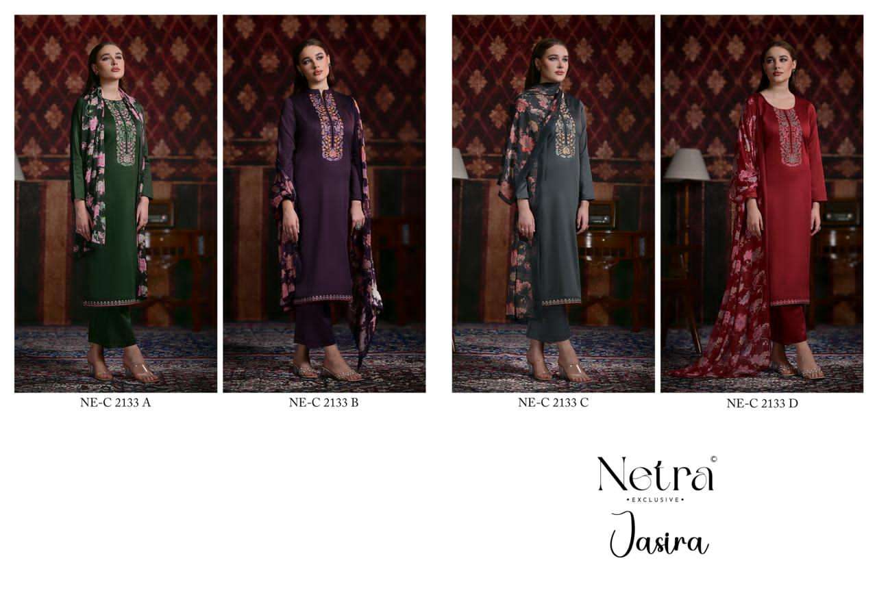 Netra Exclusive Jasira Salwar Suit Set Wholesale Catalogue - Amrah Wholesale