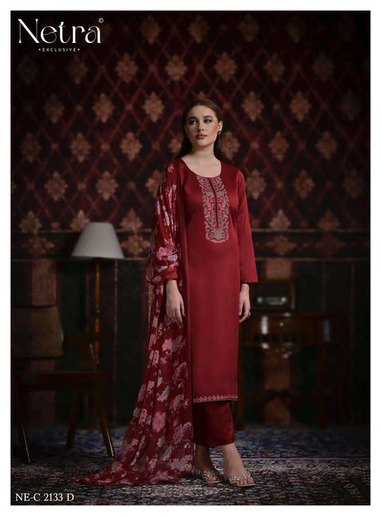 Netra Exclusive Jasira Salwar Suit Set Wholesale Catalogue - Amrah Wholesale
