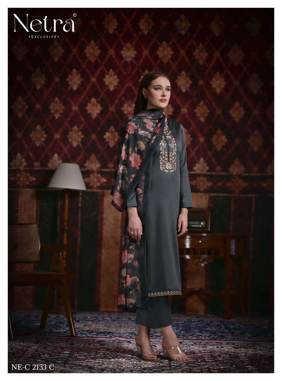 Netra Exclusive Jasira Salwar Suit Set Wholesale Catalogue - Amrah Wholesale