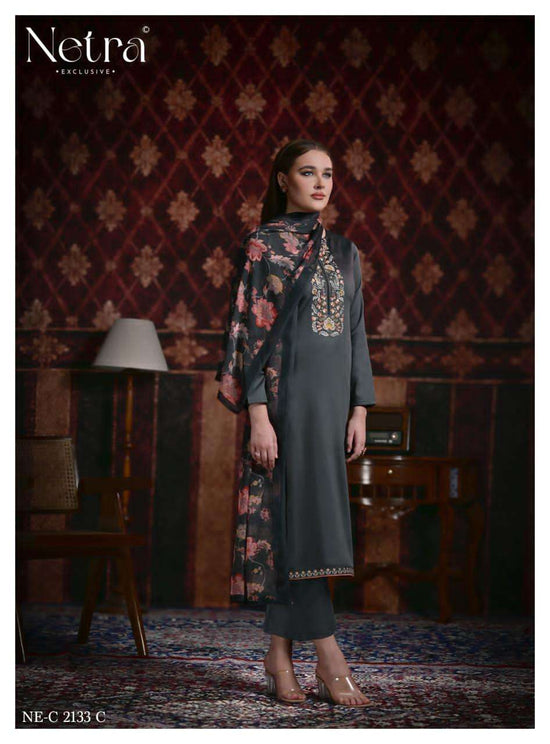 Netra Exclusive Jasira Salwar Suit Set Wholesale Catalogue - Amrah Wholesale