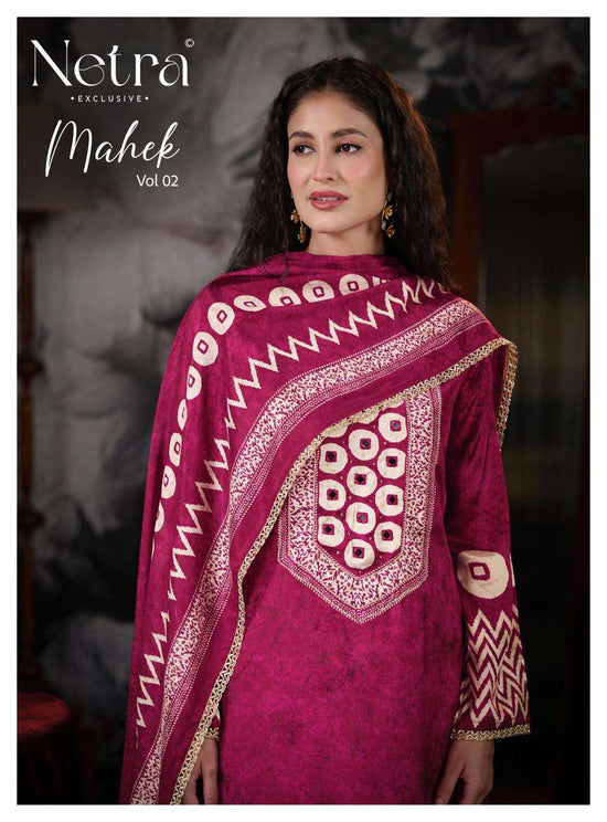 Netra Mahek Vol 2 Premium Muslin Dress Material