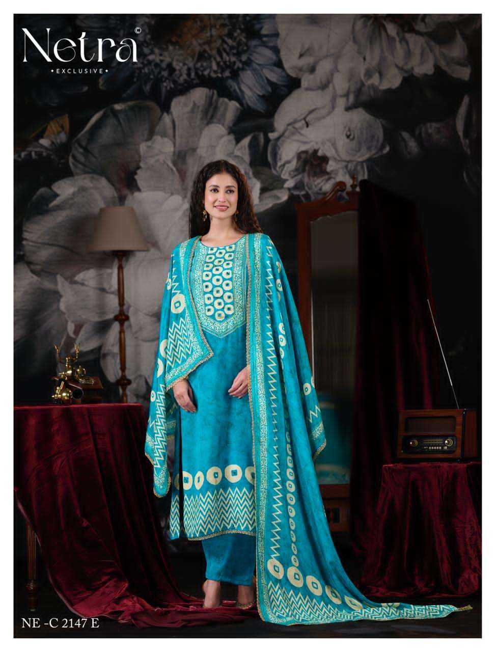 Netra Mahek Vol 2 Premium Muslin Dress Material