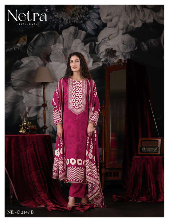 Netra Mahek Vol 2 Premium Muslin Dress Material