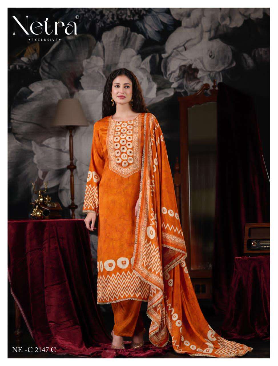 Netra Mahek Vol 2 Premium Muslin Dress Material
