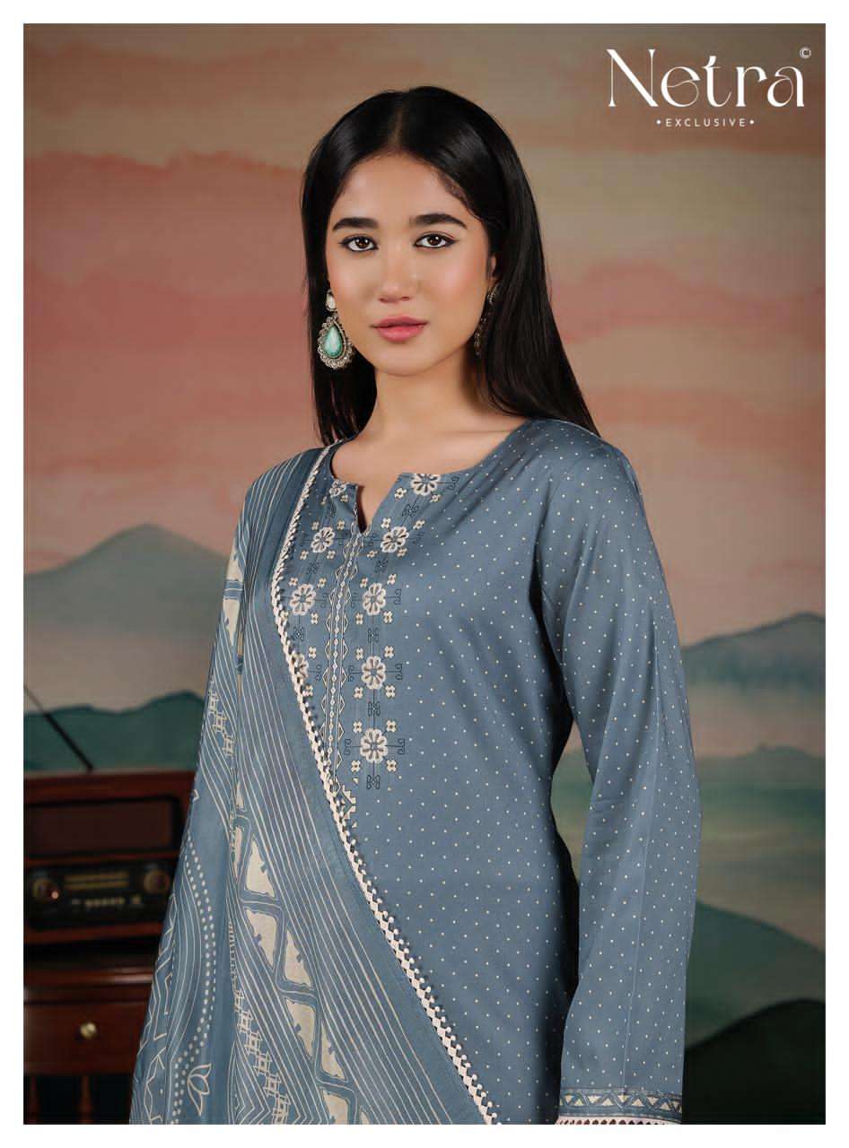 Netra Manvi Cotton Dress Material Wholesale - Amrah Wholesale