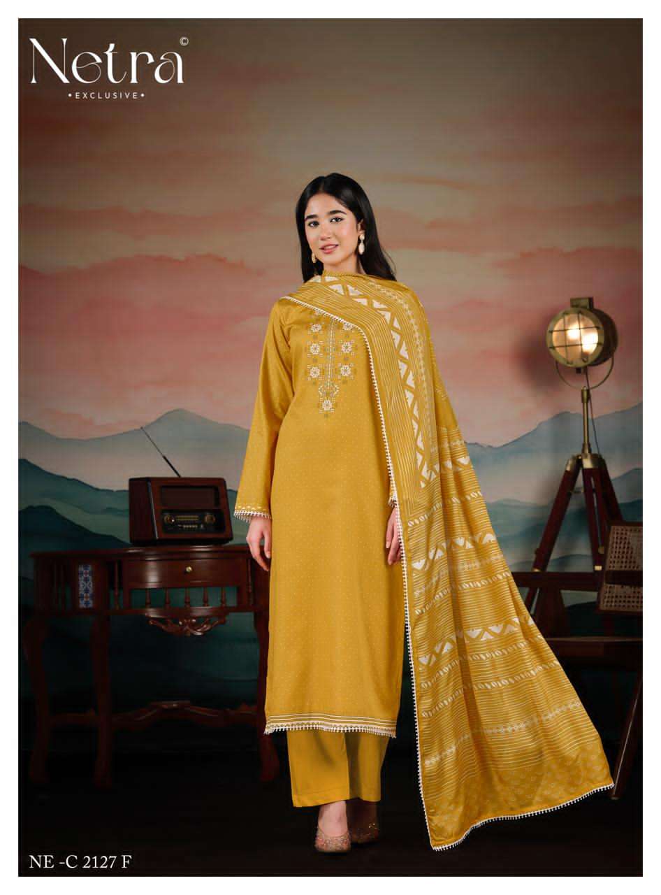 Netra Manvi Cotton Dress Material Wholesale - Amrah Wholesale
