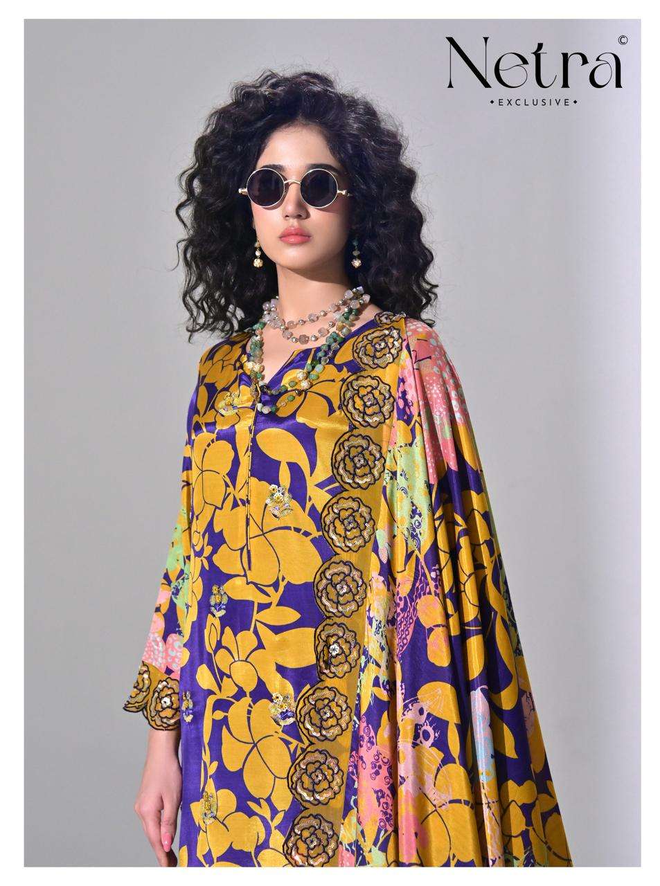 Netra Exclusive Nakhra Salwar Suit Set Wholesale Catalogue - Amrah Wholesale