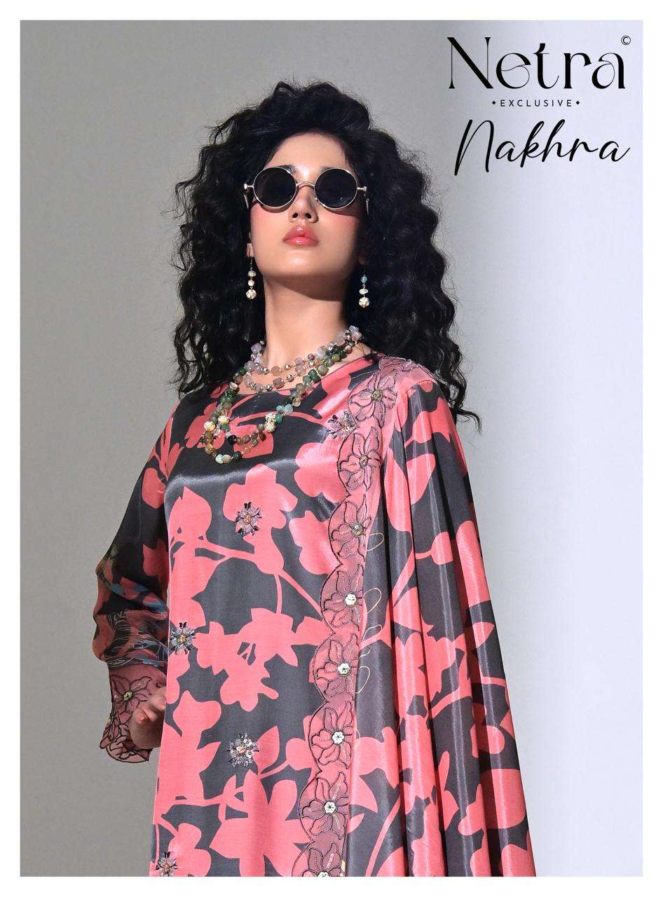 Netra Exclusive Nakhra Salwar Suit Set Wholesale Catalogue - Amrah Wholesale