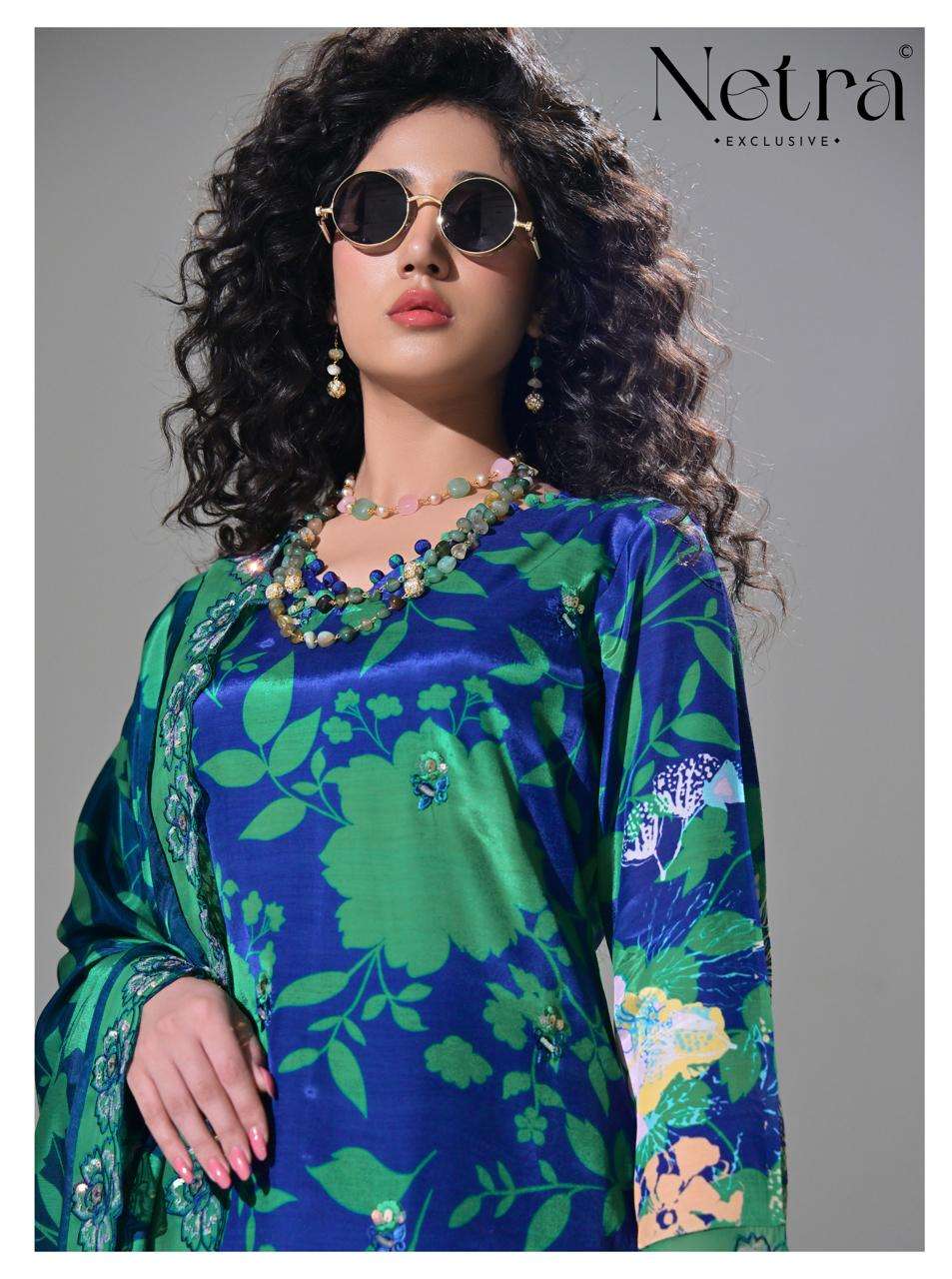Netra Exclusive Nakhra Salwar Suit Set Wholesale Catalogue - Amrah Wholesale