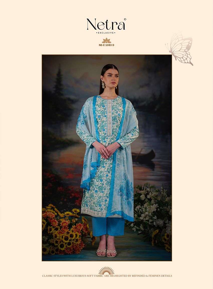 Netra Exclusive Riddhi Cotton Dress Material - Amrah Wholesale