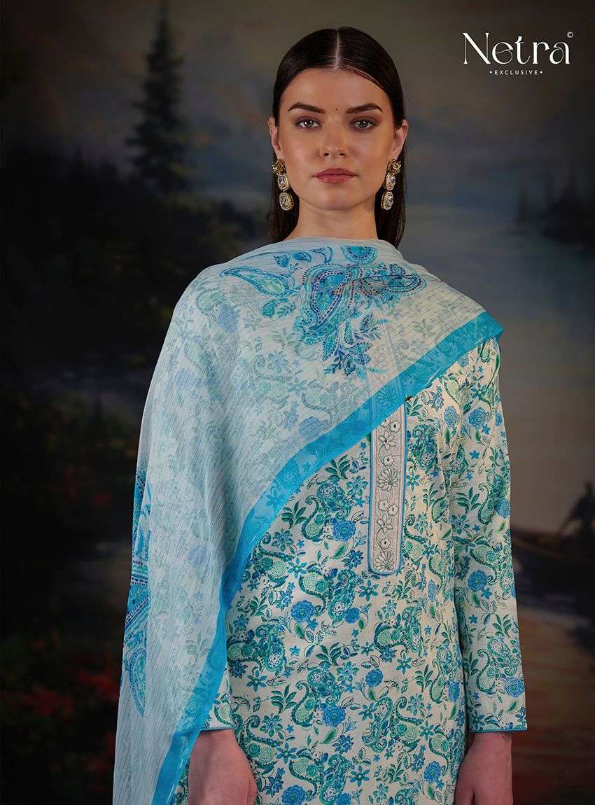Netra Exclusive Riddhi Cotton Dress Material - Amrah Wholesale