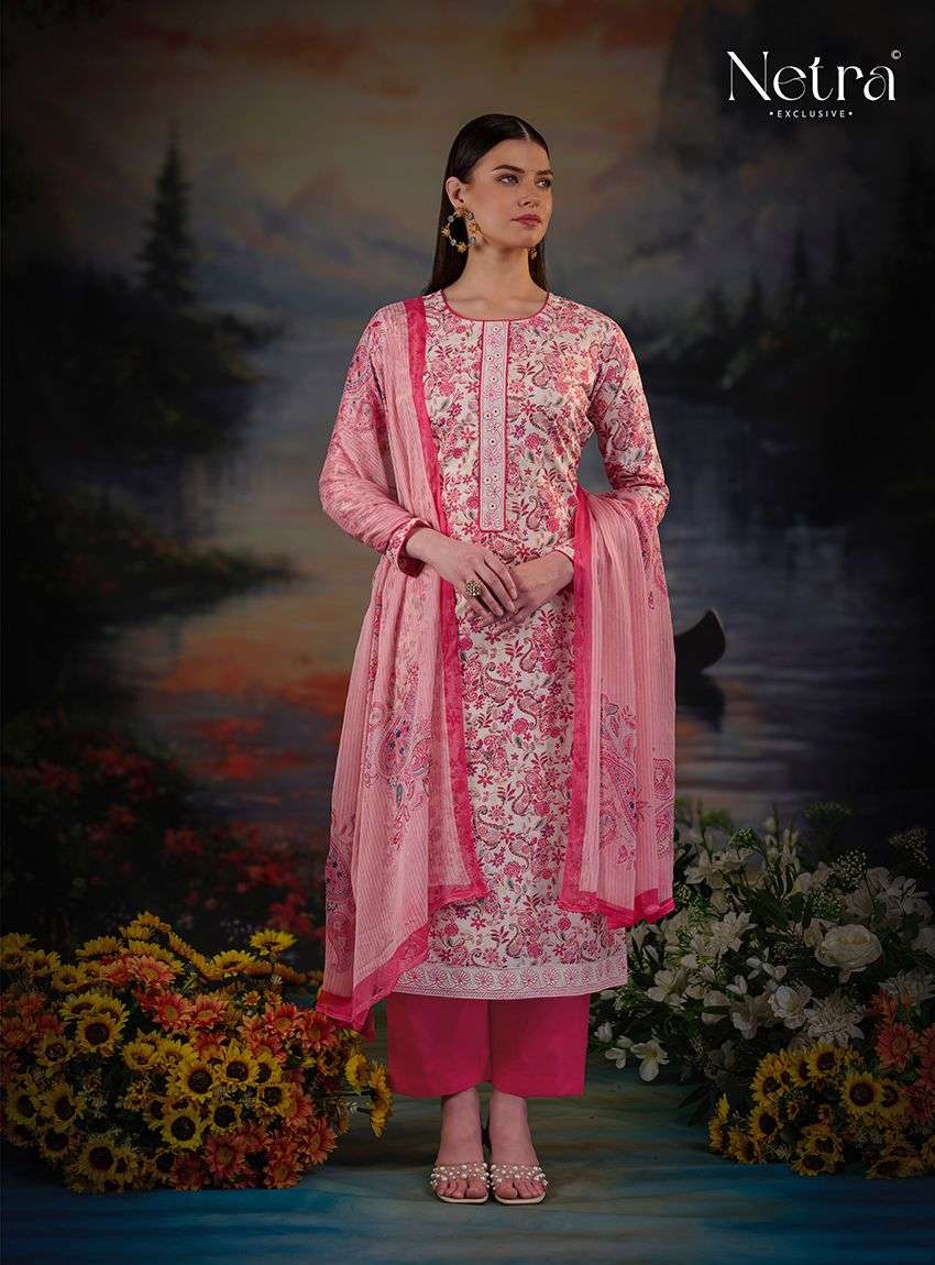 Netra Exclusive Riddhi Cotton Dress Material