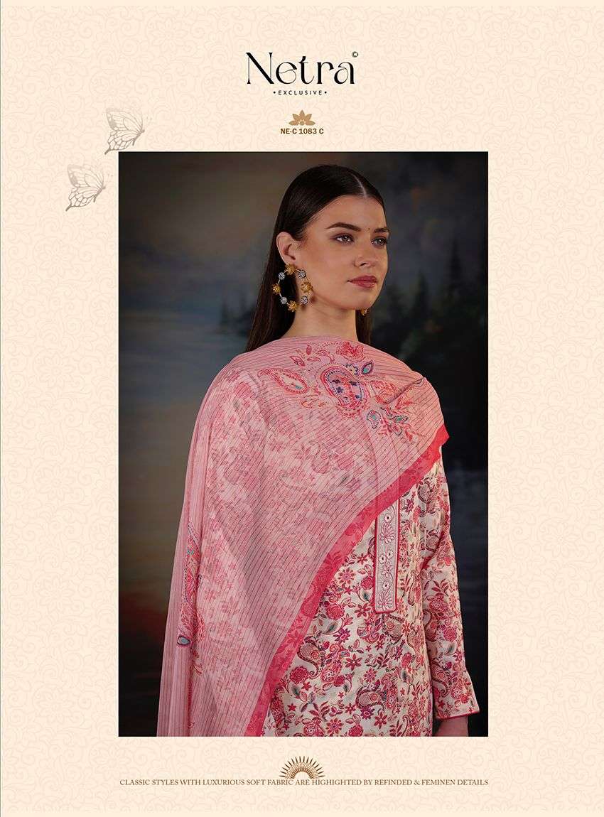 Netra Exclusive Riddhi Cotton Dress Material - Amrah Wholesale