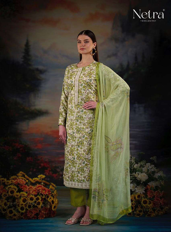 Netra Exclusive Riddhi Cotton Dress Material - Amrah Wholesale
