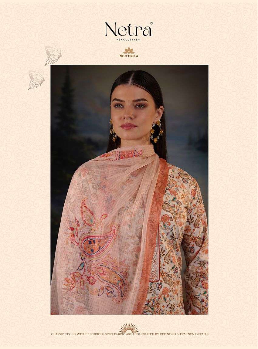 Netra Exclusive Riddhi Cotton Dress Material - Amrah Wholesale