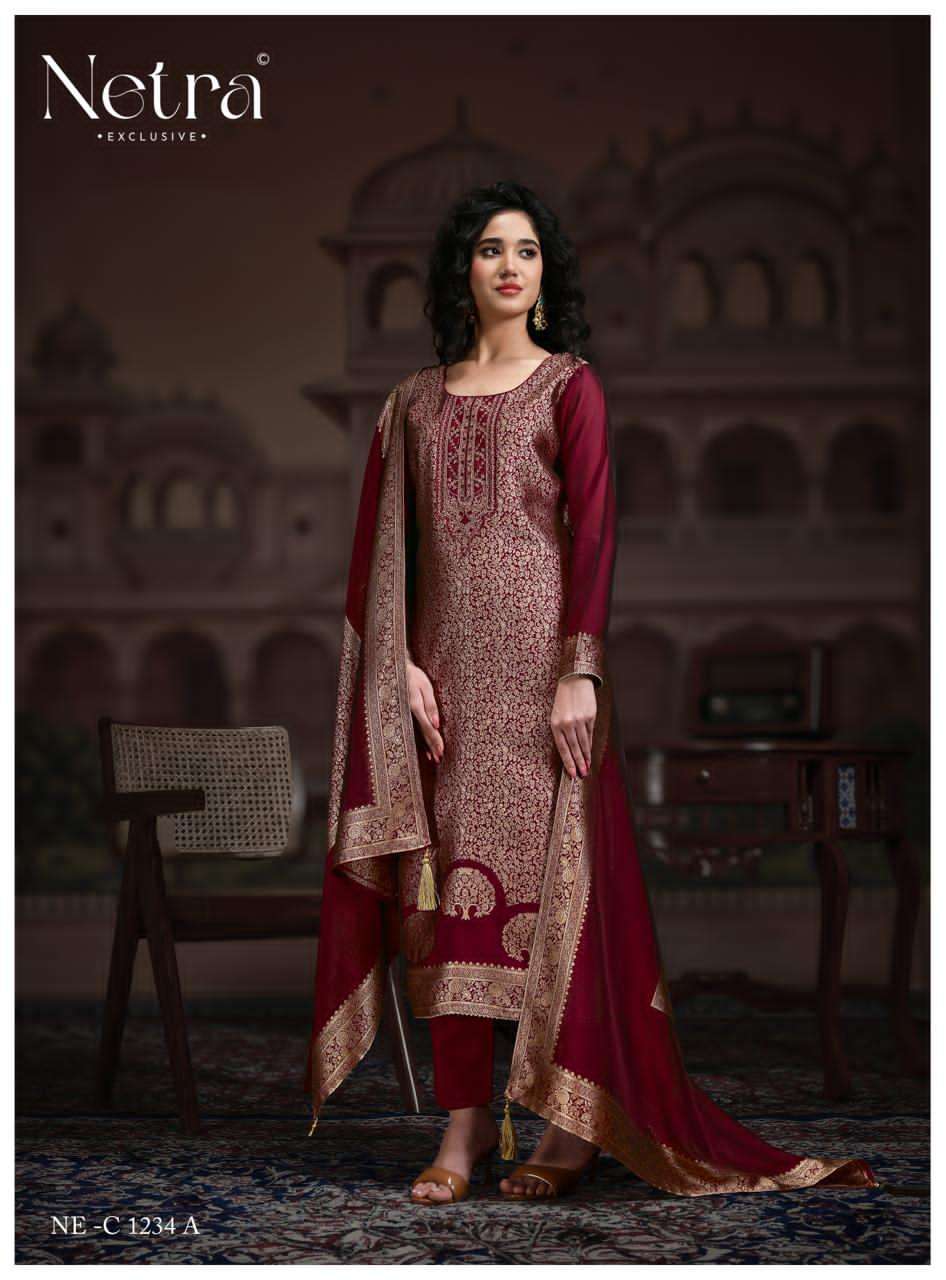 Netra Rooh Dress Material Wholesale Catalogue - Amrah Wholesale