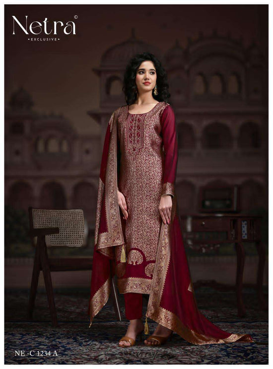 Netra Rooh Dress Material Wholesale Catalogue - Amrah Wholesale