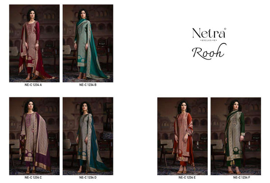Netra Rooh Dress Material Wholesale Catalogue - Amrah Wholesale