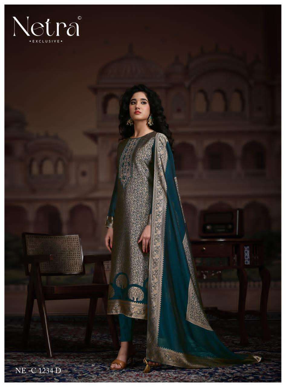 Netra Rooh Dress Material Wholesale Catalogue - Amrah Wholesale