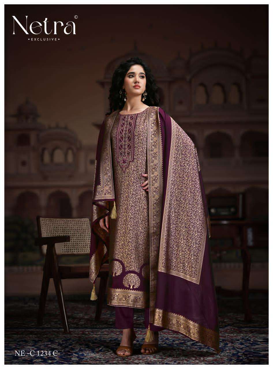 Netra Rooh Dress Material Wholesale Catalogue - Amrah Wholesale