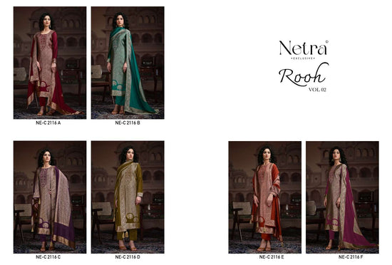 Netra Rooh Vol 2 Dress Material Wholesale Catalogue - Amrah Wholesale