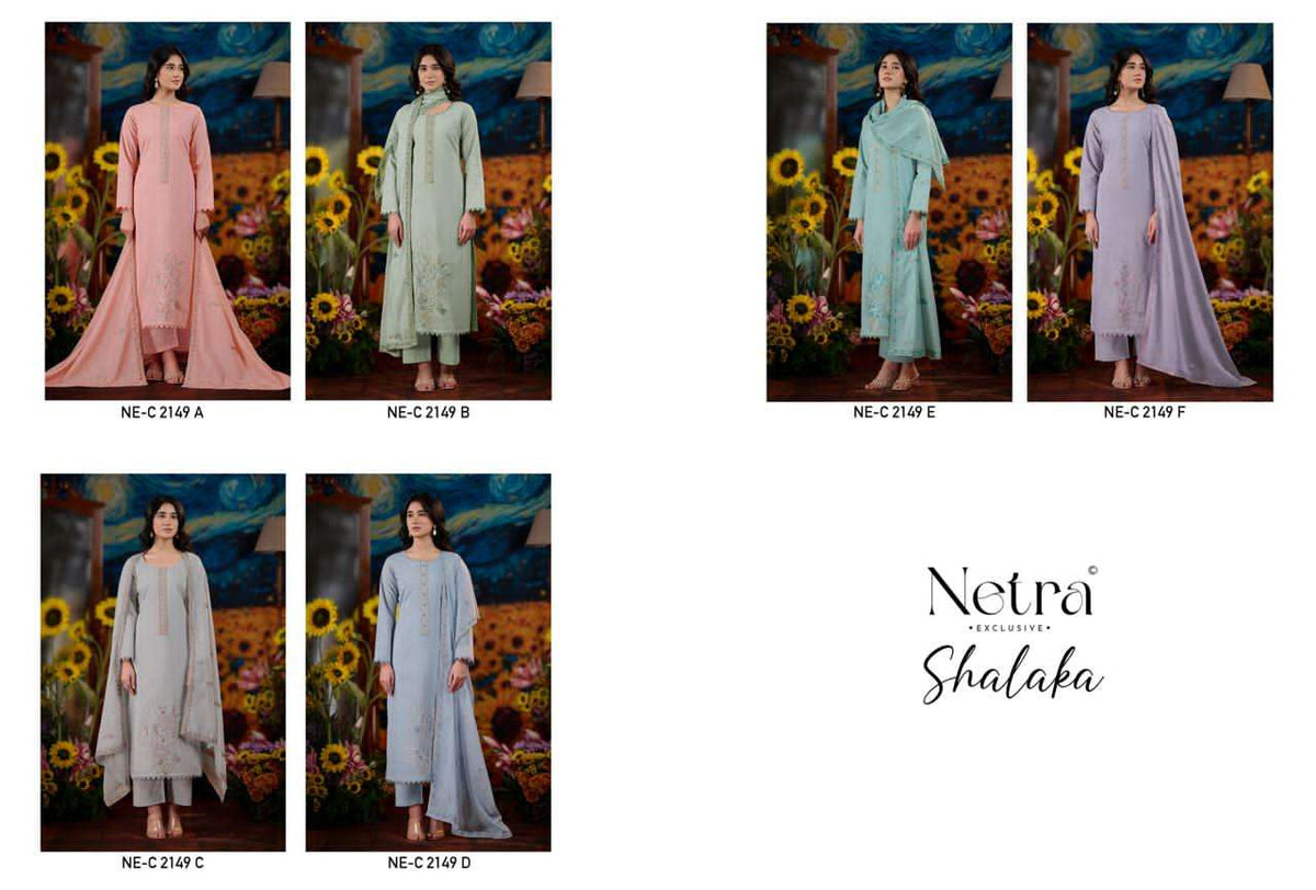 Netra Exclusive Shalaka Mal Cotton Dress Material
