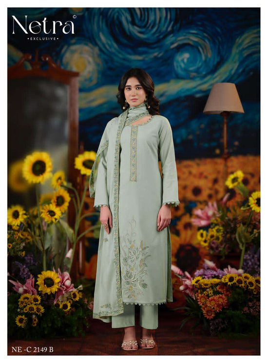 Netra Exclusive Shalaka Mal Cotton Dress Material