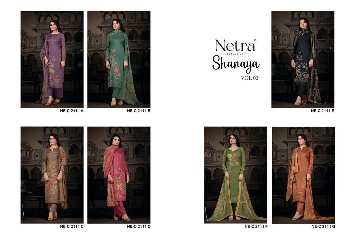 Netra Exclusive Shanaya Vol 2 - Amrah Wholesale