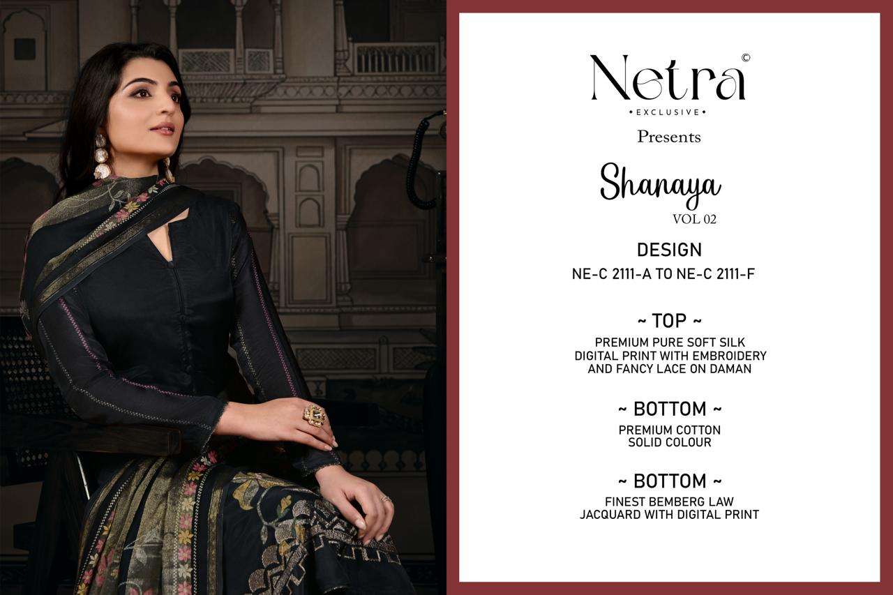 Netra Exclusive Shanaya Vol 2 - Amrah Wholesale