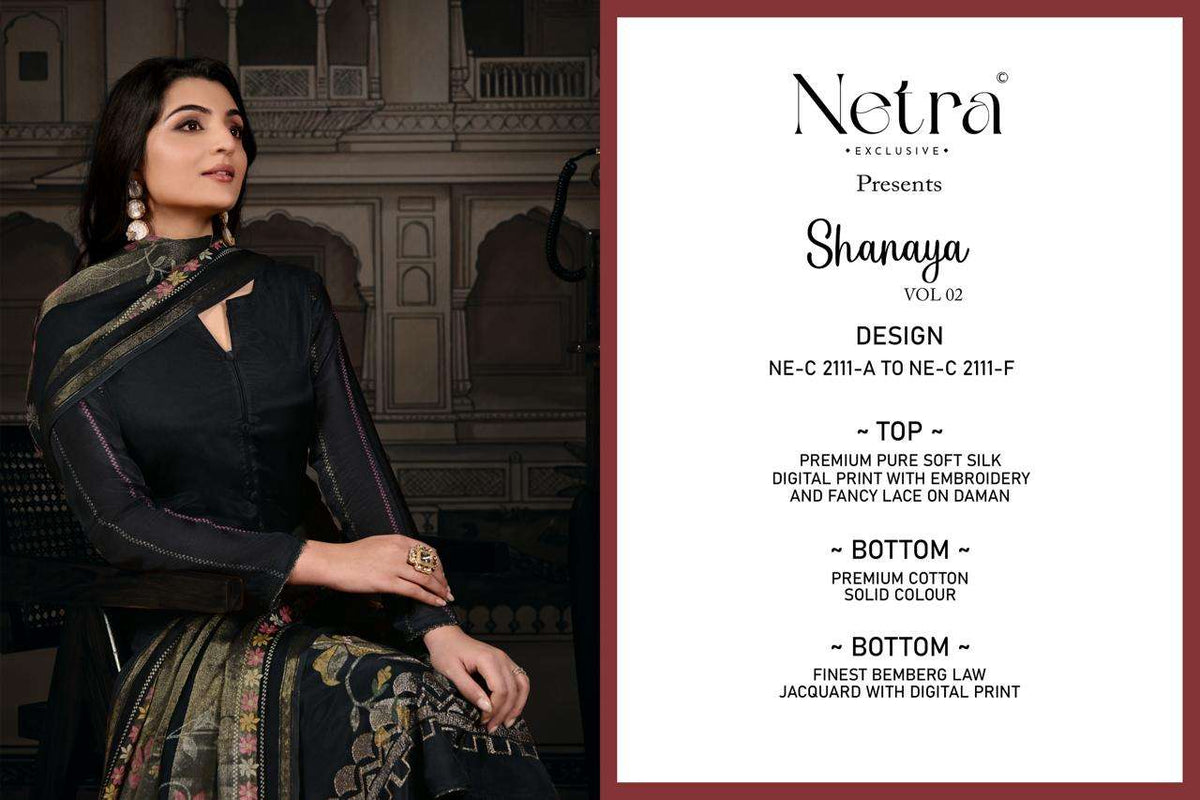 Netra Exclusive Shanaya Vol 2 - Amrah Wholesale