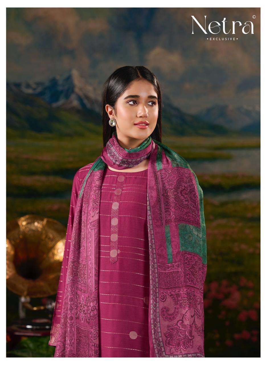 Netra Exclusive Vristi Dress Material - Amrah Wholesale