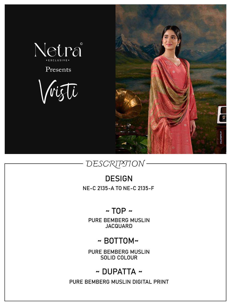 Netra Exclusive Vristi Dress Material - Amrah Wholesale