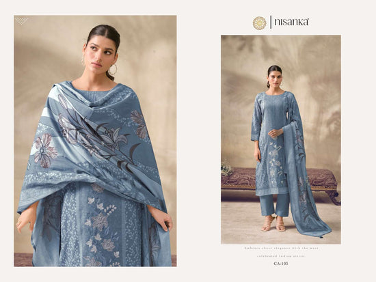 Nisanka Cashmere Vol-7 Viscose Lawn Printed Office Wear Salwar Suit