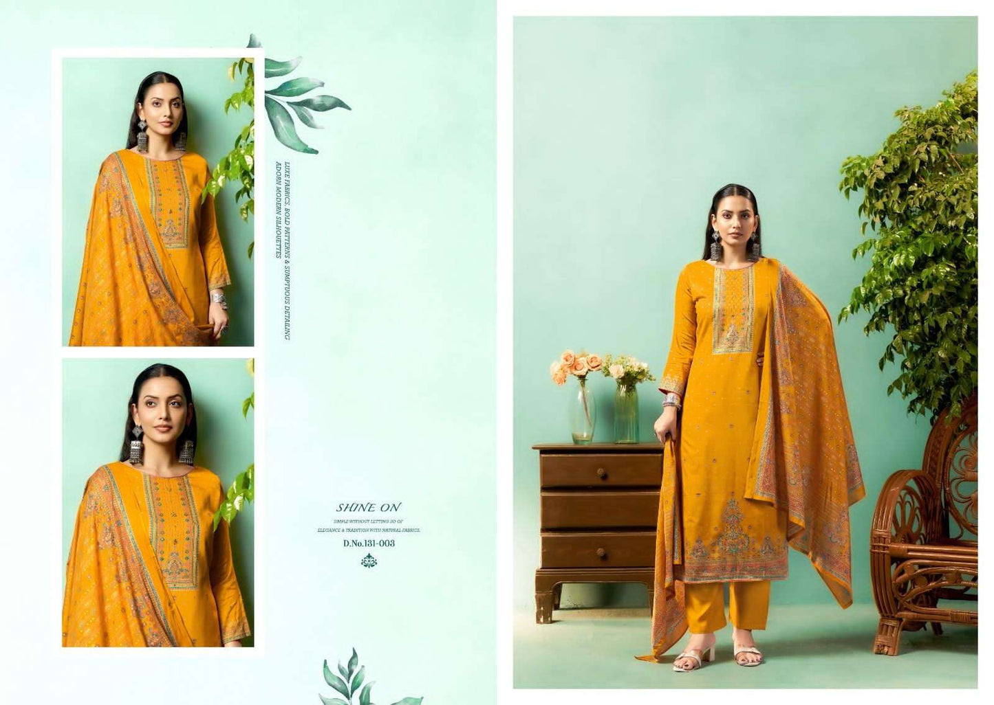 Nishant Fashion Syraa Jam Silk Dress Material - Amrah Wholesale