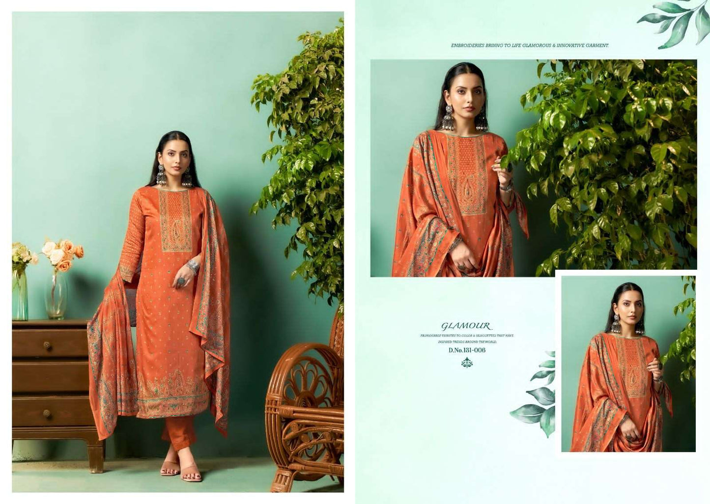 Nishant Fashion Syraa Jam Silk Dress Material - Amrah Wholesale