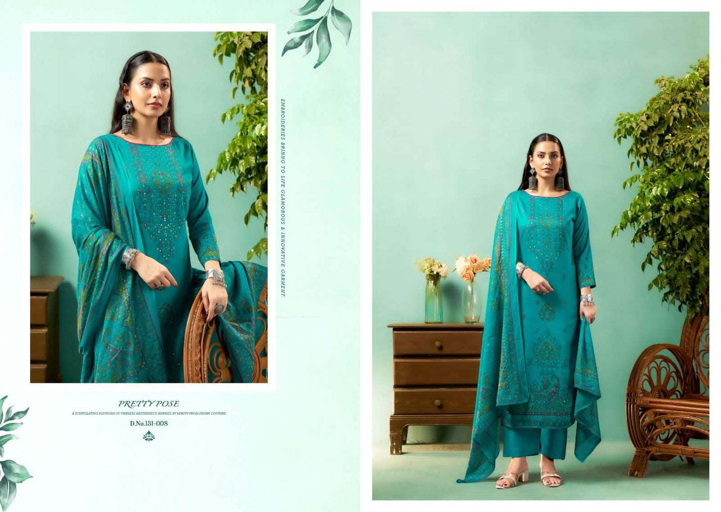 Nishant Fashion Syraa Jam Silk Dress Material - Amrah Wholesale