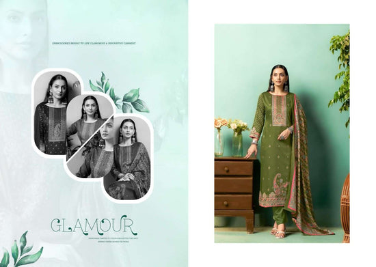 Nishant Fashion Syraa Jam Silk Dress Material