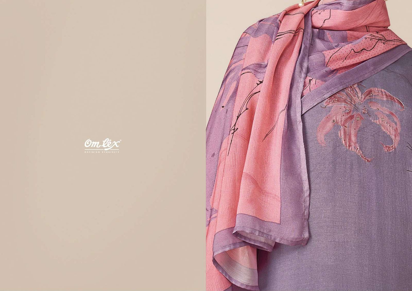 Omtex Anumati Muslin Digital Print Dress Material