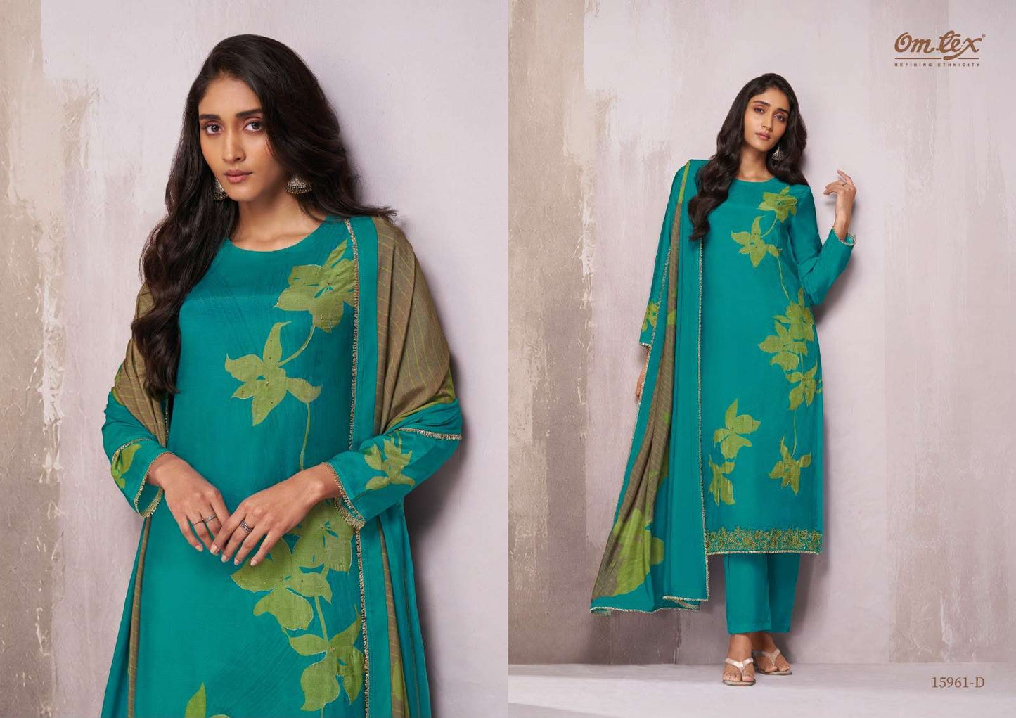 Omtex Arianna Muslin Silk Dress Material