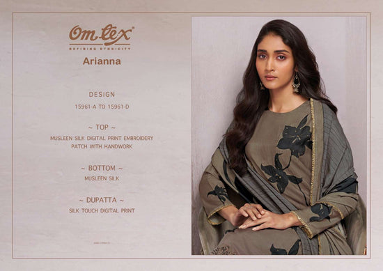 Omtex Arianna Muslin Silk Dress Material