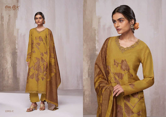 Omtex Beatrice Russian Silk Dress Material