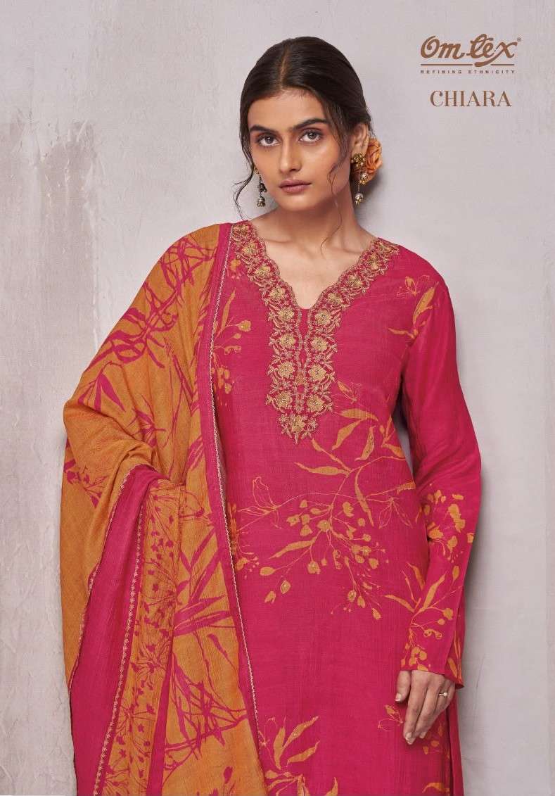 Omtex Chiara Radiant Silk Dress Material
