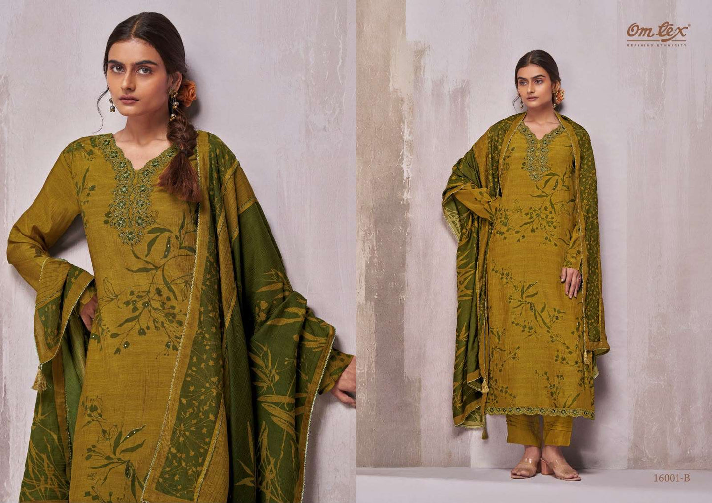 Omtex Chiara Radiant Silk Dress Material