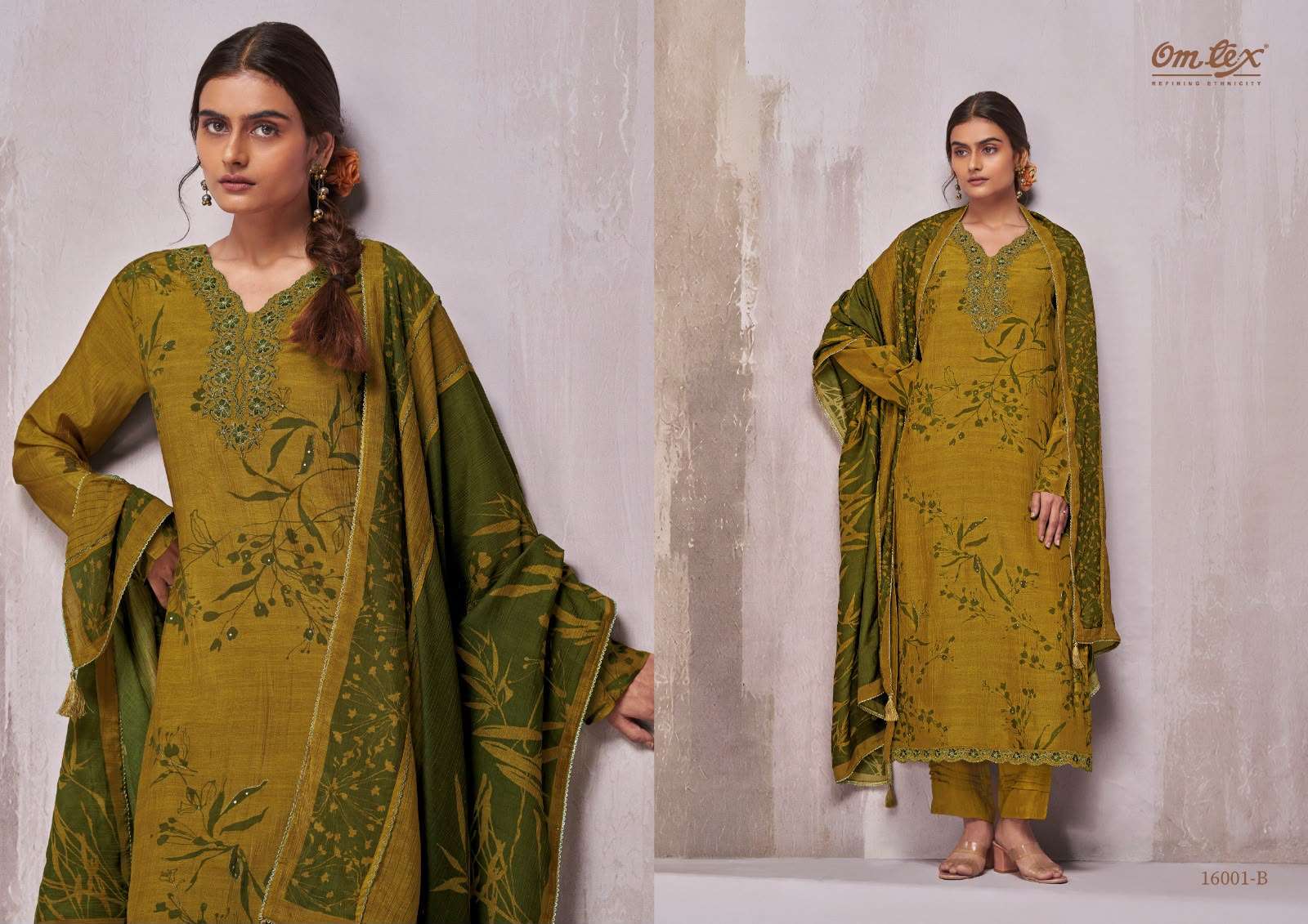 Omtex Chiara Radiant Silk Dress Material