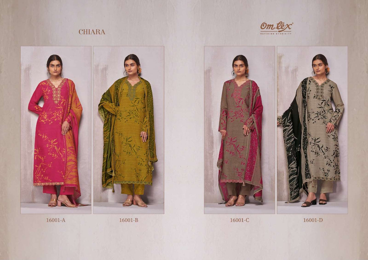 Omtex Chiara Radiant Silk Dress Material