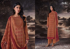 Omtex Evelynn Premium Muslin Silk Digital Print Dress Material - Amrah Wholesale