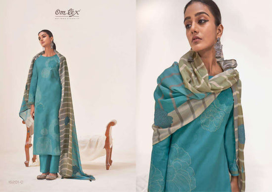 Omtex Gulkari Dress Material Wholesale Catalogue - Amrah Wholesale